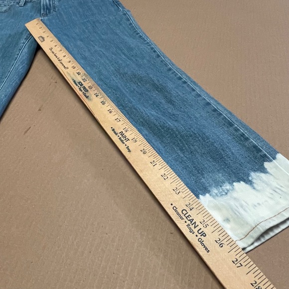 Talbots Modern Ankle Jeans Women's Sz‎ 2 Bleached Leg Medium Wash Denim - Picture 13 of 16